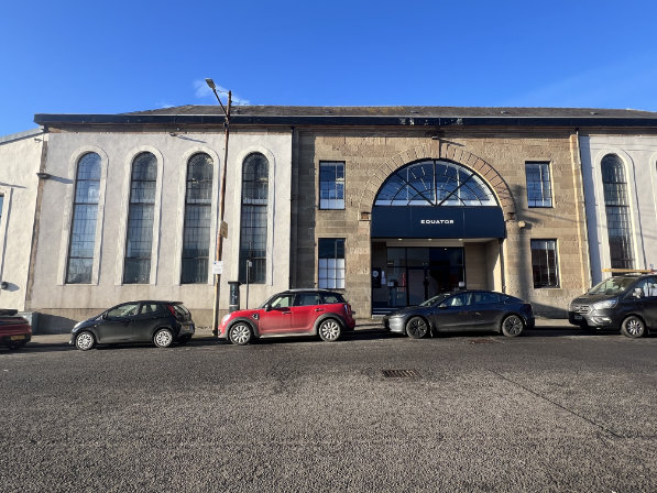 The Elliot Street frontage of the Former Cranstonhill Foundry today